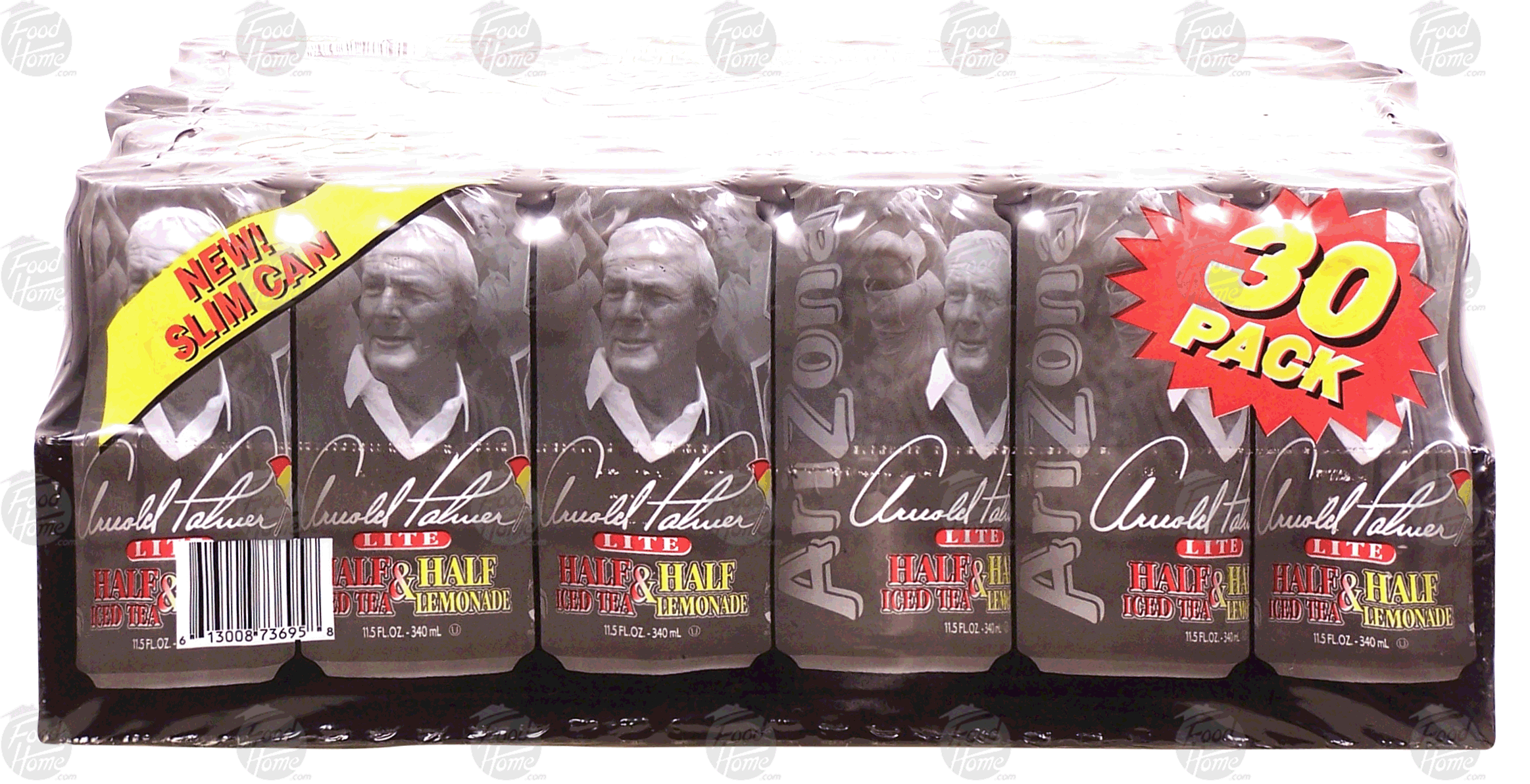 Arizona Arnold Palmer lite half & half, iced tea & lemonade, 11.5-fl. oz. cans Full-Size Picture